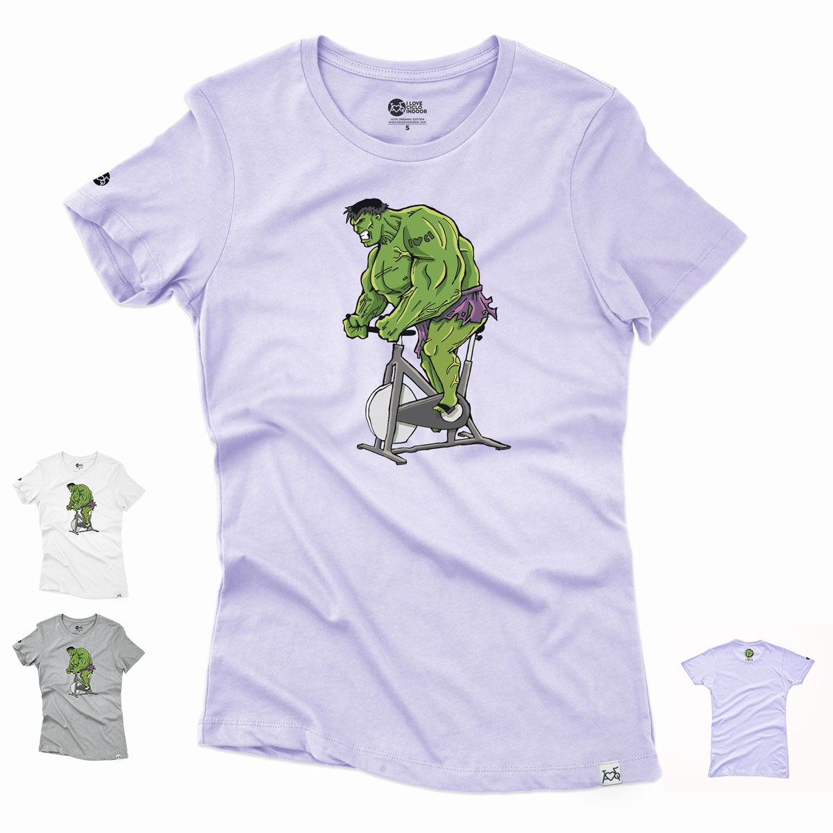 Camiseta mujer GREEN MUSCLES
