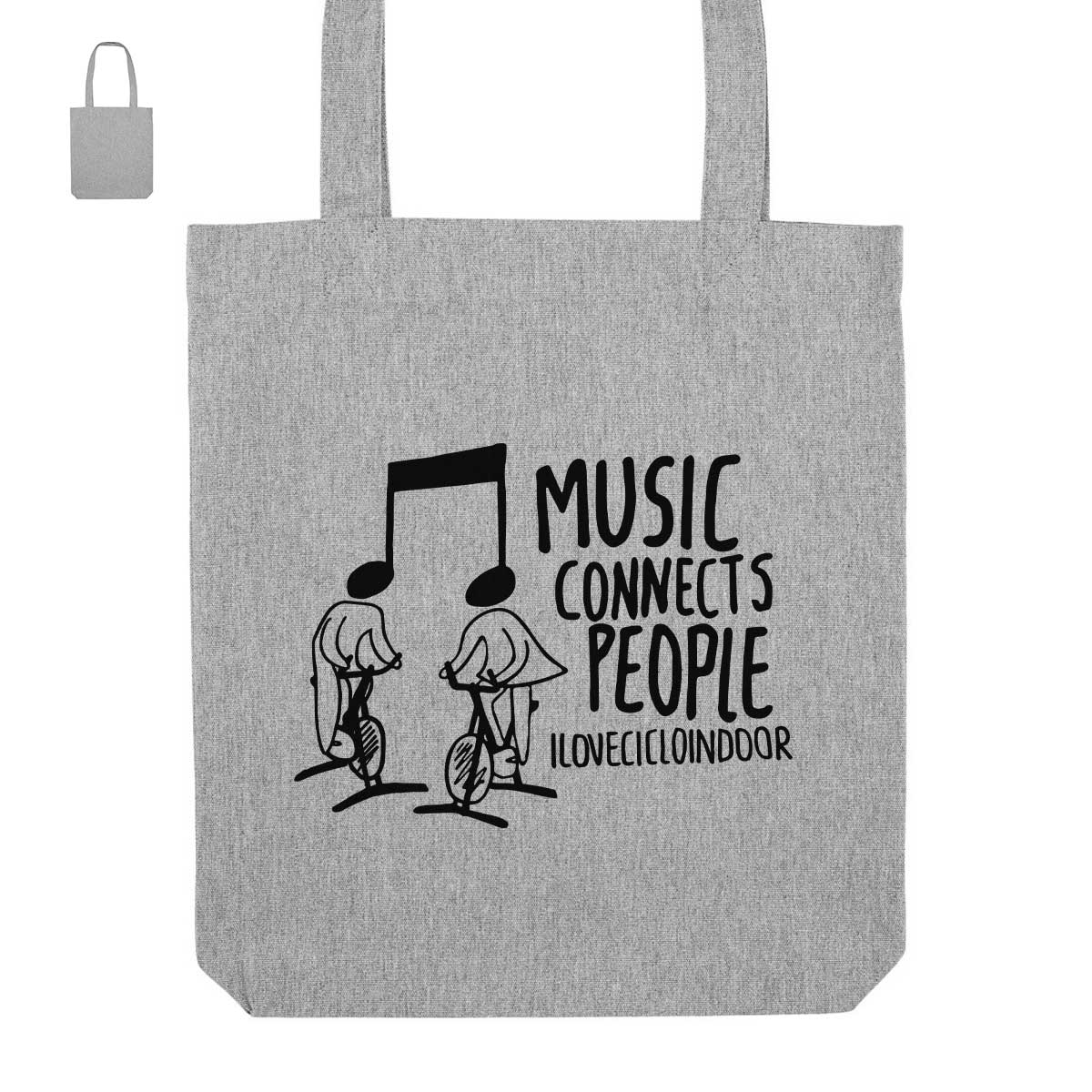 Tote bag CONNECTING PEOPLE