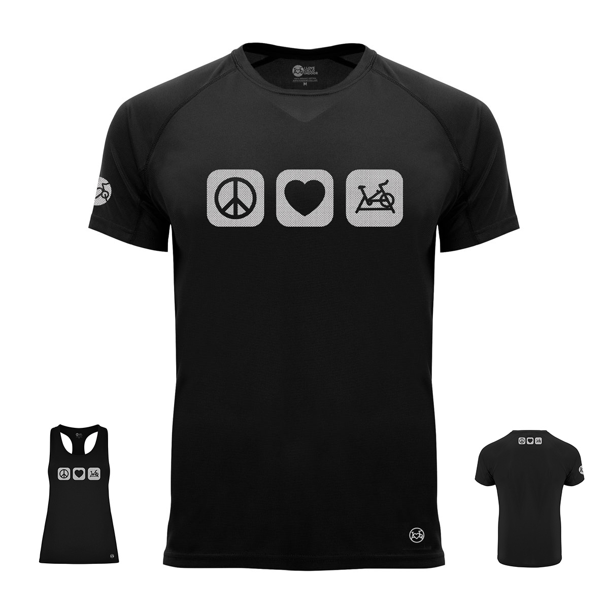 Camiseta técnica PEACE&LOVE by Ciclolover
